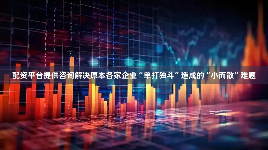 配资平台提供咨询解决原本各家企业“单打独斗”造成的“小而散”难题
